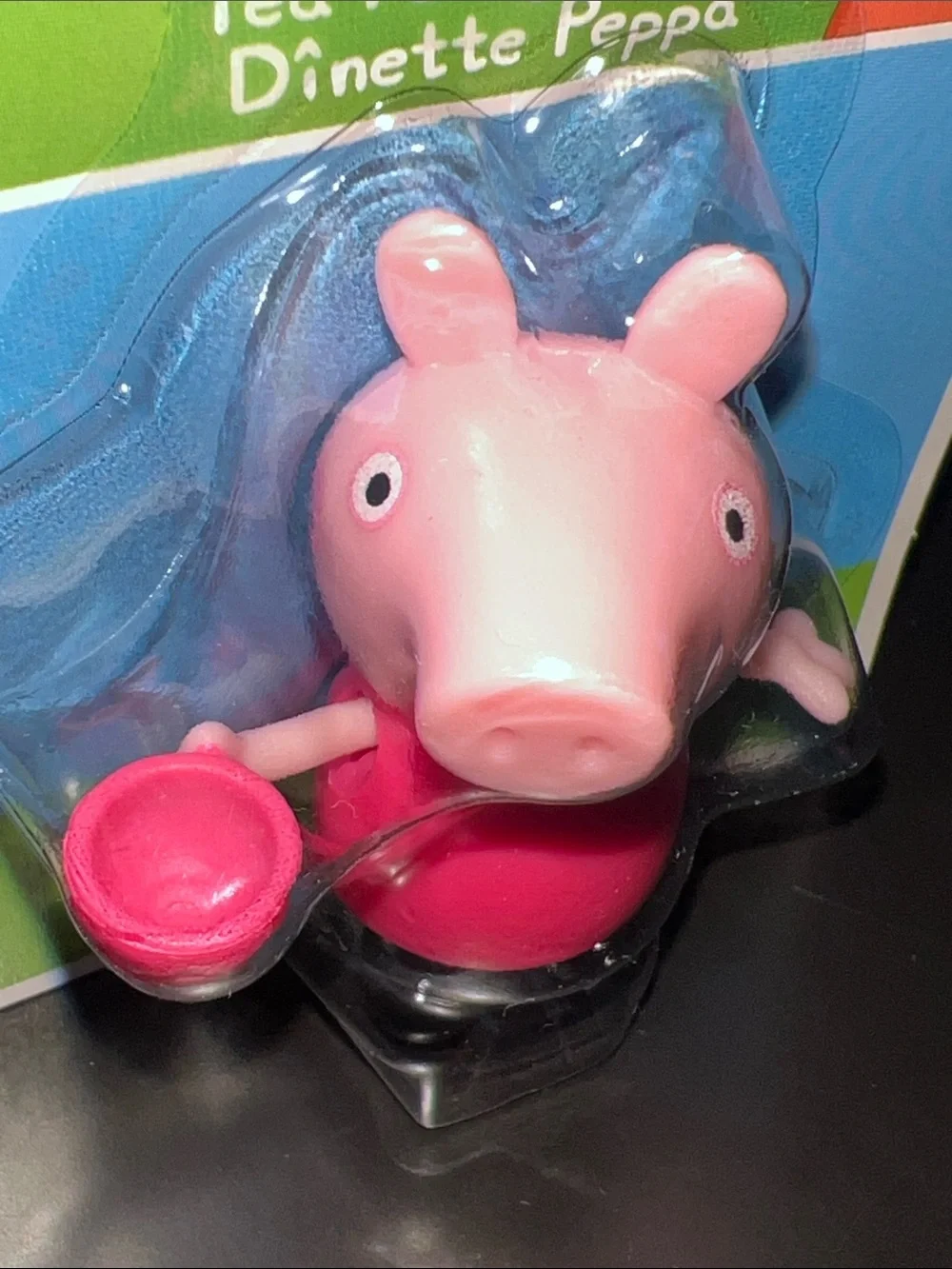 Peppa Pig Pink Tea Party Figure with Red Teacup - Hasbro